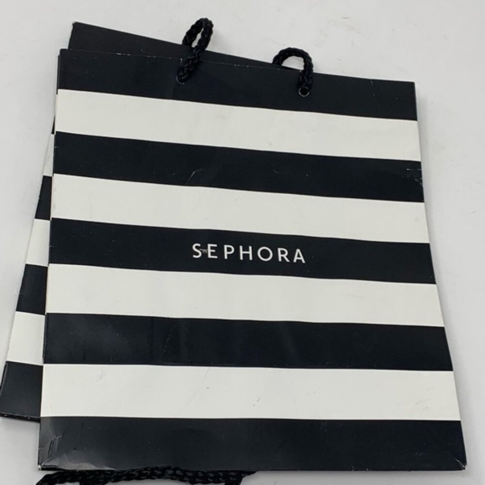 Sephora small paper gift bag retail bag